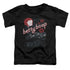 BETTY BOOP/BOOP OOP - S/S TODDLER TEE - BLACK