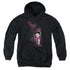 BETTY BOOP/CUTIE - YOUTH PULLOVER HOODIE - BLACK