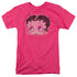 BETTY BOOP/POP ART BOOP - S/S ADULT 18/1 - HOT PINK