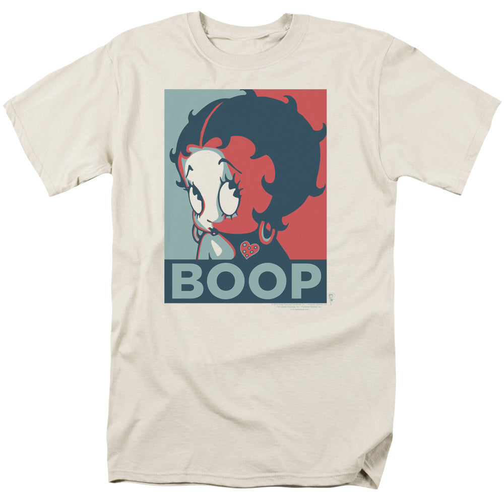 BETTY BOOP/BOOP - S/S ADULT 18/1 - CREAM