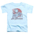 BETTY BOOP/ALL AMERICAN BIKER - S/S TODDLER TEE - LIGHT BLUE