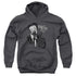 BETTY BOOP/BBMC - YOUTH PULLOVER HOODIE - CHARCOAL
