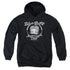 BETTY BOOP/CHROMED LOGO - YOUTH PULLOVER HOODIE - BLACK