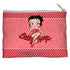 BETTY BOOP/PAISLEY & POLKA DOTS - STRAIGHT BOTTOM ACCESSORY POUCH