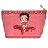 BETTY BOOP/PAISLEY & POLKA DOTS - T-BOTTOM ACCESSORY POUCH