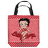 BETTY BOOP/PAISLEY & POLKA DOTS - TOTE BAG