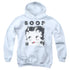 BETTY BOOP/NOT FADE AWAY - YOUTH PULLOVER HOODIE - WHITE