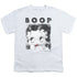 BETTY BOOP/NOT FADE AWAY - S/S YOUTH 18/1 - WHITE