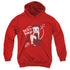 BETTY BOOP/LOVER GIRL - YOUTH PULLOVER HOODIE - RED