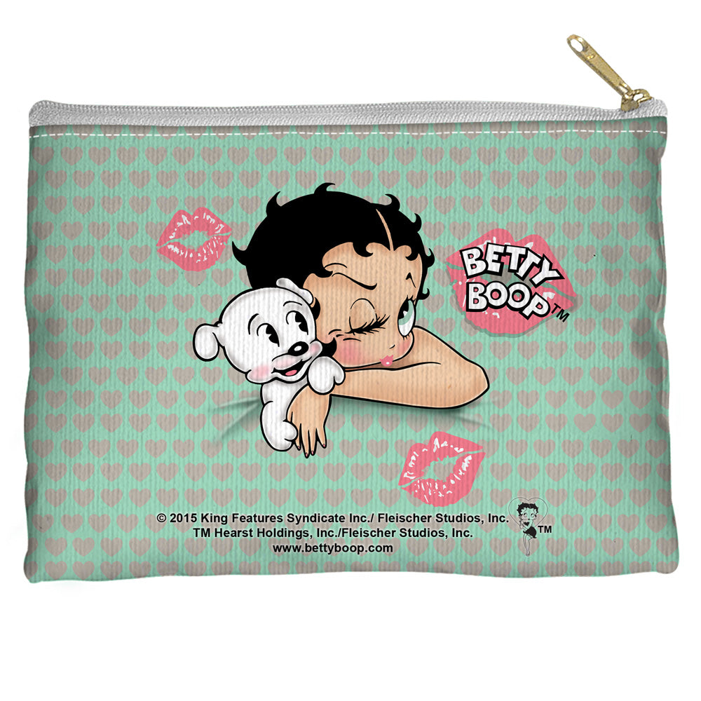 BETTY BOOP/GOODNIGHT KISS - STRAIGHT BOTTOM ACCESSORY POUCH