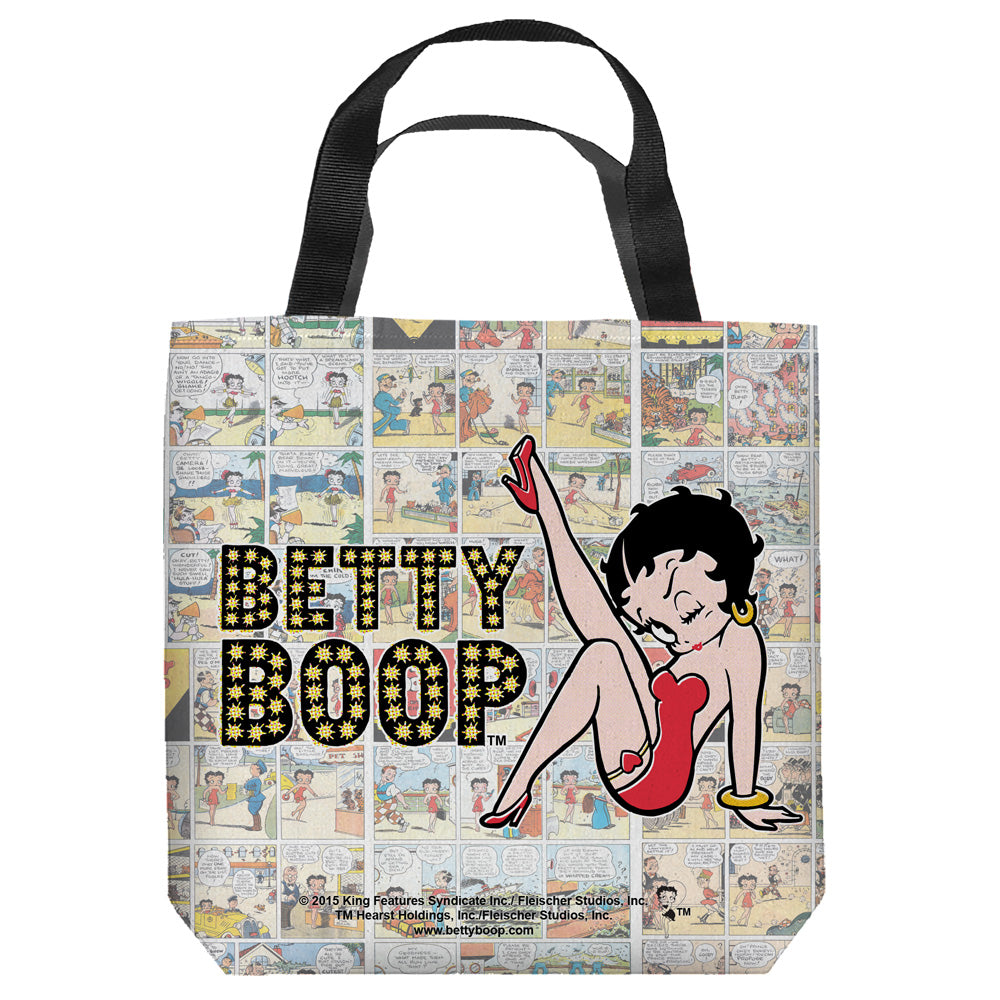 BETTY BOOP/VINTAGE STRIPS - TOTE BAG
