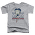 BETTY BOOP/ZOMBIE PINUP - S/S TODDLER TEE - ATHLETIC HEATHER
