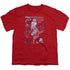 BETTY BOOP/BOOP BALL - S/S YOUTH 18/1 - RED