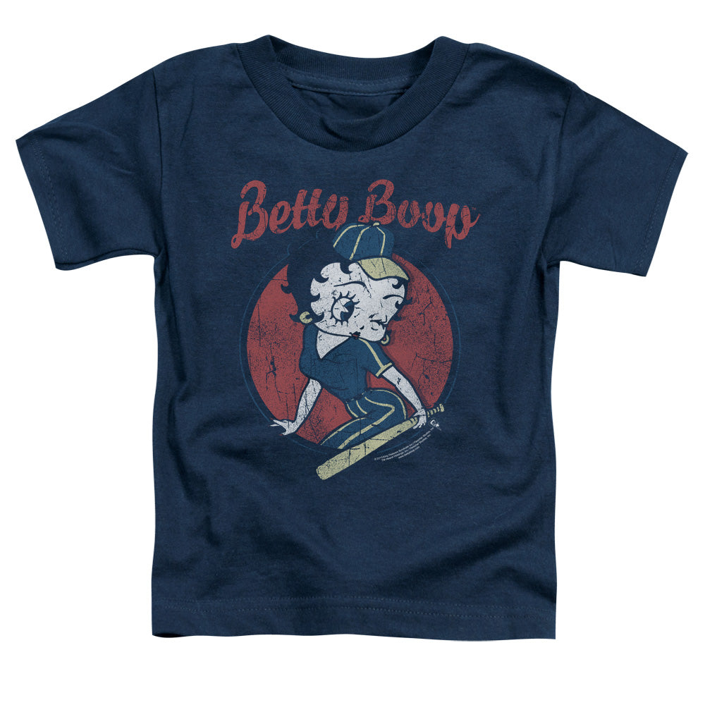 BETTY BOOP/TEAM BOOP - S/S TODDLER TEE - NAVY