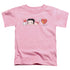 BETTY BOOP/SYMBOLS - S/S TODDLER TEE - PINK