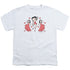 BETTY BOOP/BB DANCE - S/S YOUTH 18/1 - WHITE