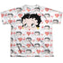 BETTY BOOP/SYMBOL SUB (FRONT/BACK PRINT) - S/S YOUTH POLY CREW - MULTI