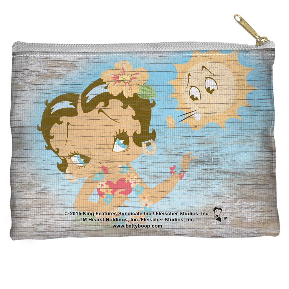 BETTY BOOP/HULA BOOP - STRAIGHT BOTTOM ACCESSORY POUCH