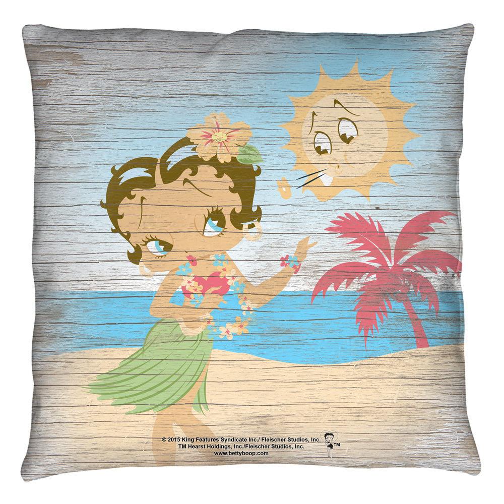 BETTY BOOP/HULA BOOP - THROW PILLOW
