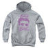 BETTY BOOP/SUMMER SHADES - YOUTH PULLOVER HOODIE - ATHLETIC HEATHER
