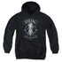 BETTY BOOP/B.B.M.C. - YOUTH PULLOVER HOODIE - BLACK