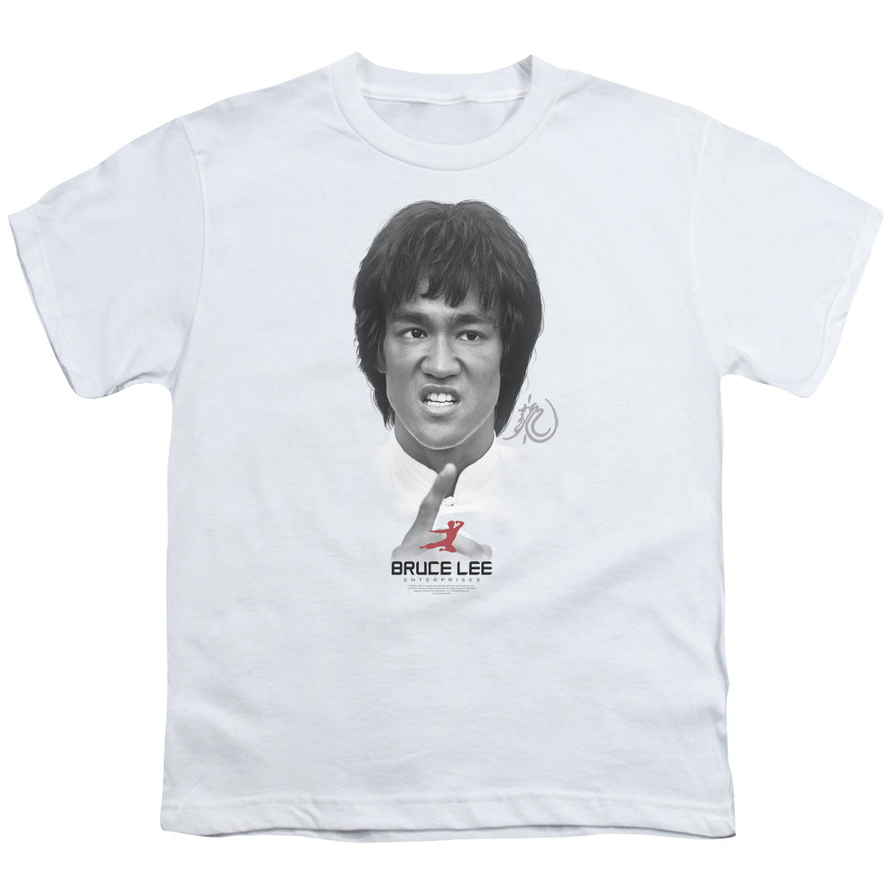BRUCE LEE/SELF HELP - S/S YOUTH 18/1 - WHITE