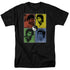 BRUCE LEE/ENTER COLOR BLOCK - S/S ADULT 18/1 - BLACK