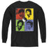 BRUCE LEE/ENTER COLOR BLOCK - YOUTH LONG SLEEVE TEE - BLACK