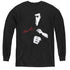 BRUCE LEE/THE DRAGON AWAITS - YOUTH LONG SLEEVE TEE - BLACK