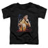 BRUCE LEE/YELLOW JUMPSUIT - S/S TODDLER TEE - BLACK