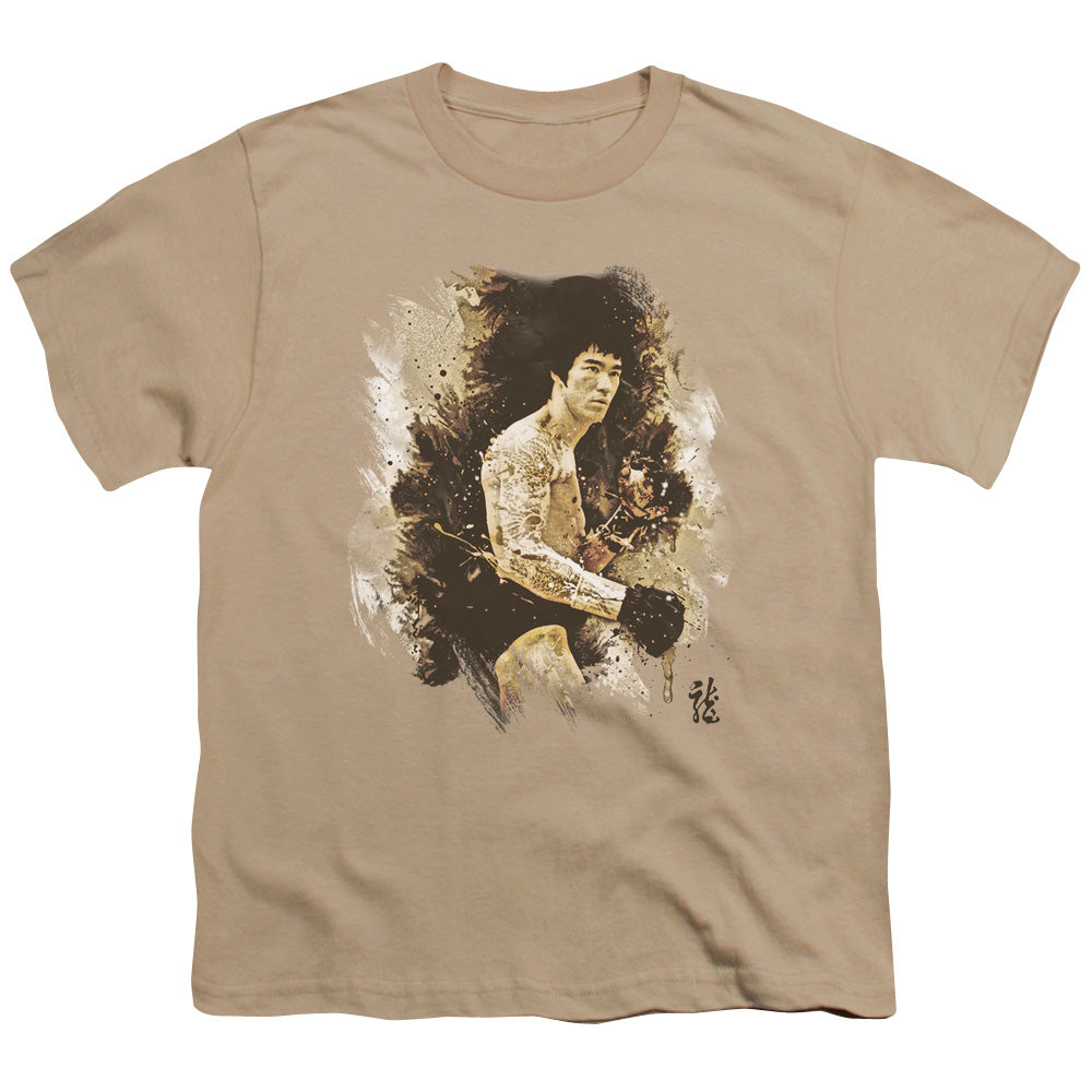 BRUCE LEE/INTENSITY - S/S YOUTH 18/1 - SAND