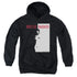 BRUCE LEE/BADASS - YOUTH PULLOVER HOODIE - BLACK