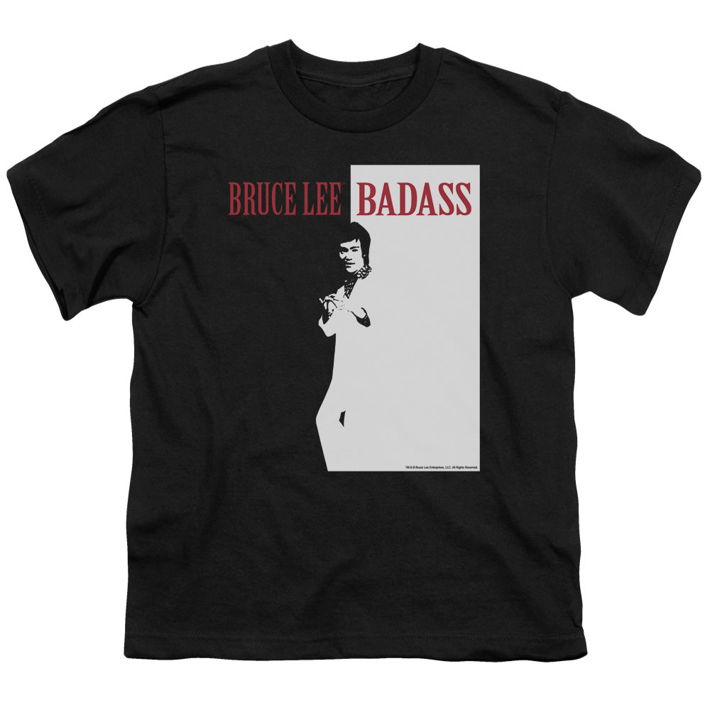 BRUCE LEE/BADASS - S/S YOUTH 18/1 - BLACK