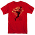 BRUCE LEE/IMMORTAL DRAGON - S/S ADULT 18/1 - RED