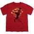 BRUCE LEE/IMMORTAL DRAGON - S/S YOUTH 18/1 - RED