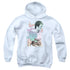 BRUCE LEE/A LITTLE BRUCE - YOUTH PULLOVER HOODIE - WHITE