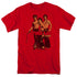 BRUCE LEE/NUNCHUCKS - S/S ADULT 18/1 - RED