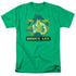 BRUCE LEE/DOUBLE DRAGONS - S/S ADULT 18/1 - KELLY GREEN