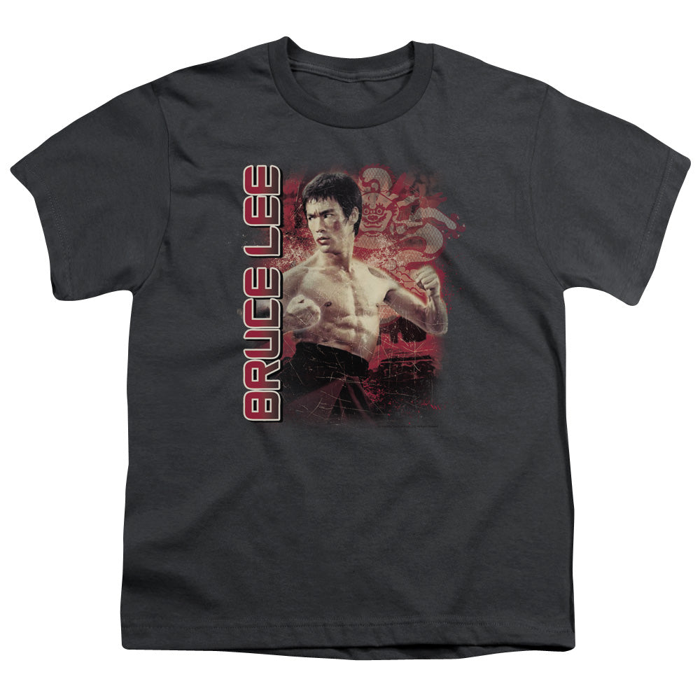 BRUCE LEE/FURY - S/S YOUTH 18/1 - CHARCOAL