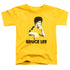 BRUCE LEE/SUIT SPLATTER - S/S TODDLER TEE - YELLOW