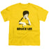 BRUCE LEE/SUIT SPLATTER - S/S YOUTH 18/1 - YELLOW