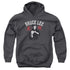 BRUCE LEE/READY - YOUTH PULLOVER HOODIE - CHARCOAL