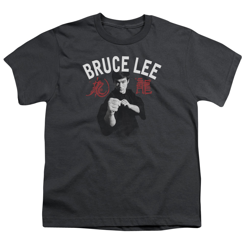 BRUCE LEE/READY - S/S YOUTH 18/1 - CHARCOAL
