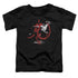 BRUCE LEE/HIGH FLYING - S/S TODDLER TEE - BLACK