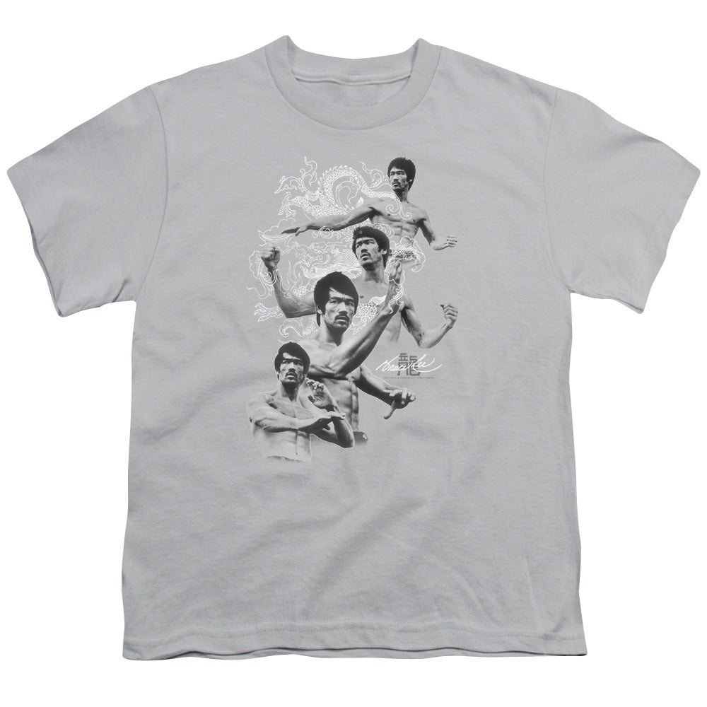 BRUCE LEE/IN MOTION - S/S YOUTH 18/1 - SILVER