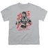 BRUCE LEE/INK SPLATTER - S/S YOUTH 18/1 - SILVER