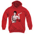 BRUCE LEE/NUNCHUCKS - YOUTH PULLOVER HOODIE - RED