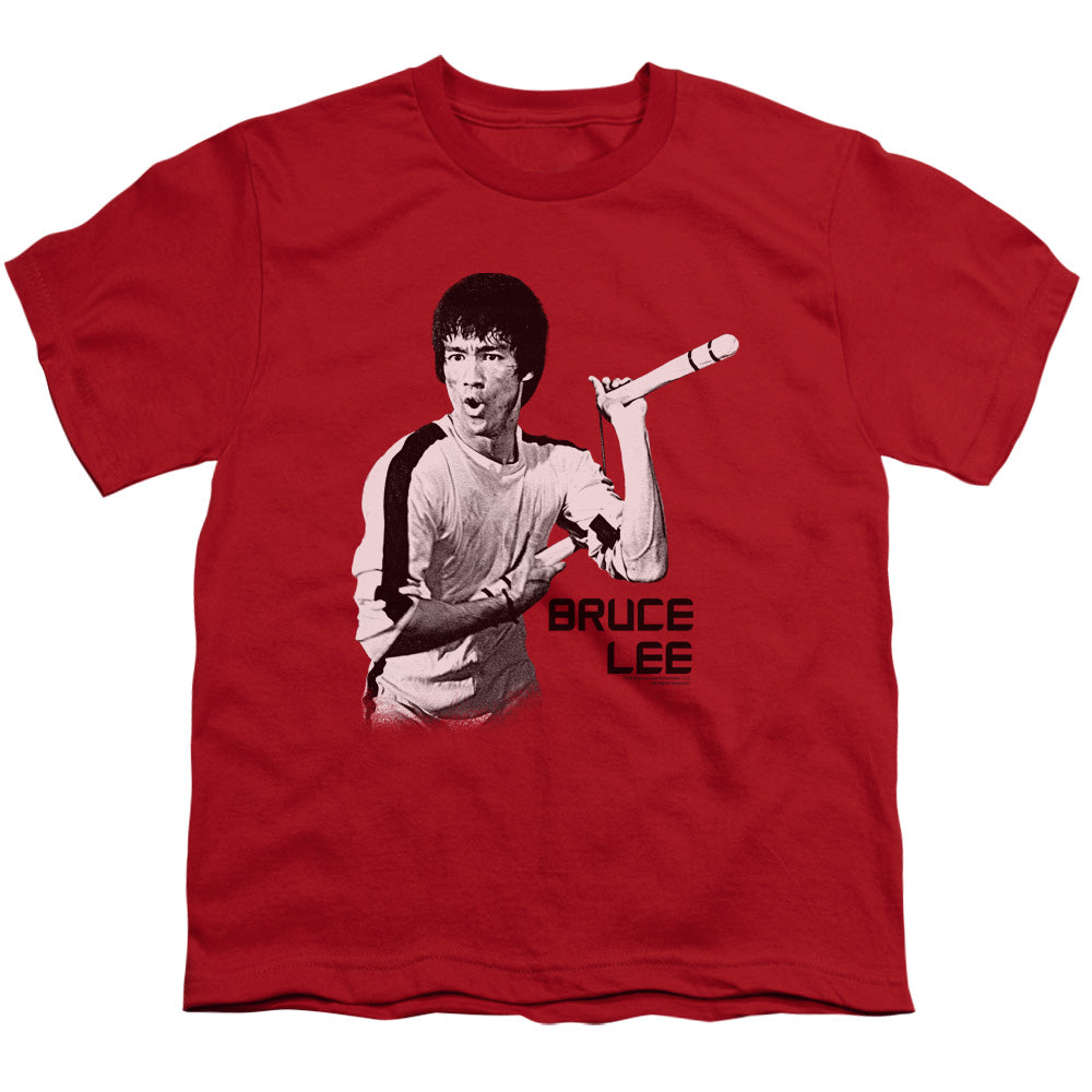 BRUCE LEE/NUNCHUCKS - S/S YOUTH 18/1 - RED