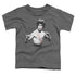 BRUCE LEE/FINAL CONFRONTATION - S/S TODDLER TEE - CHARCOAL
