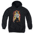 BRUCE LEE/DRAGON FIRE - YOUTH PULLOVER HOODIE - BLACK